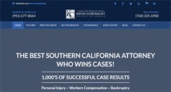 Desktop Screenshot of cortrightlaw.com